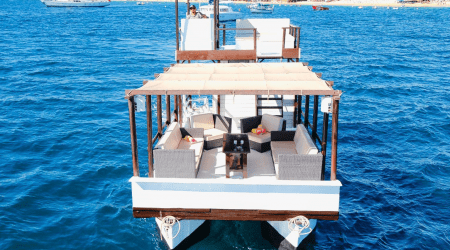 Private Boat Tour, Snorkel, SUP, and Fun Water Mat 12 pax