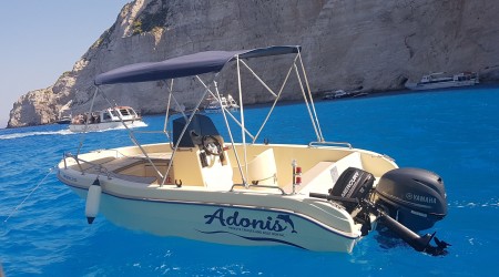 Adonis is a boat rental company which taking place in Zakynthos Greece 