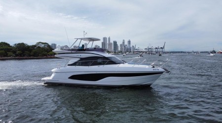 Step aboard our 45' Princess yacht, a symbol of sophistication and contemporary 