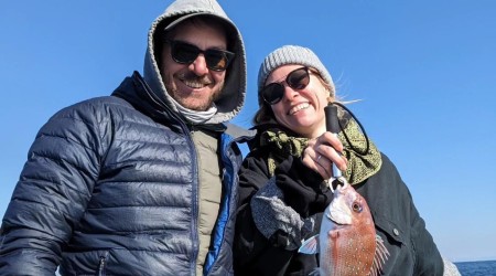 Wonderful Private Fishing Charter in Osaka Bay!!