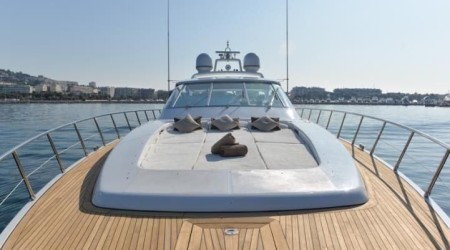 Charter the 'Mr. M' Mangusta 80 Open Power Mega Yacht in Monaco
